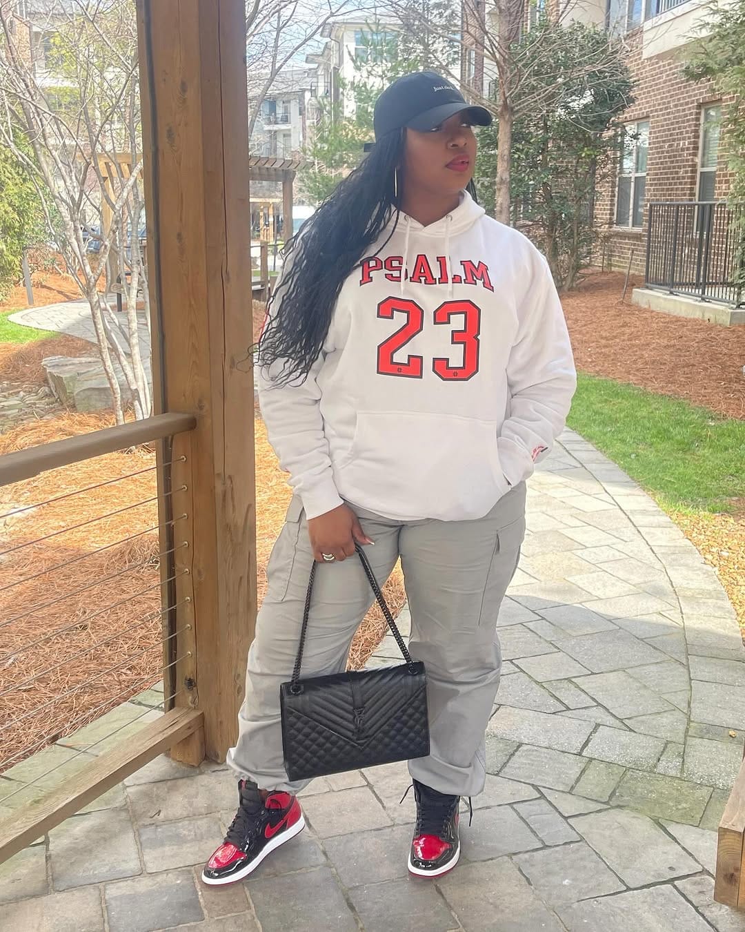 Customer photo review of PSALM 23 - Premium Unisex Hoodie