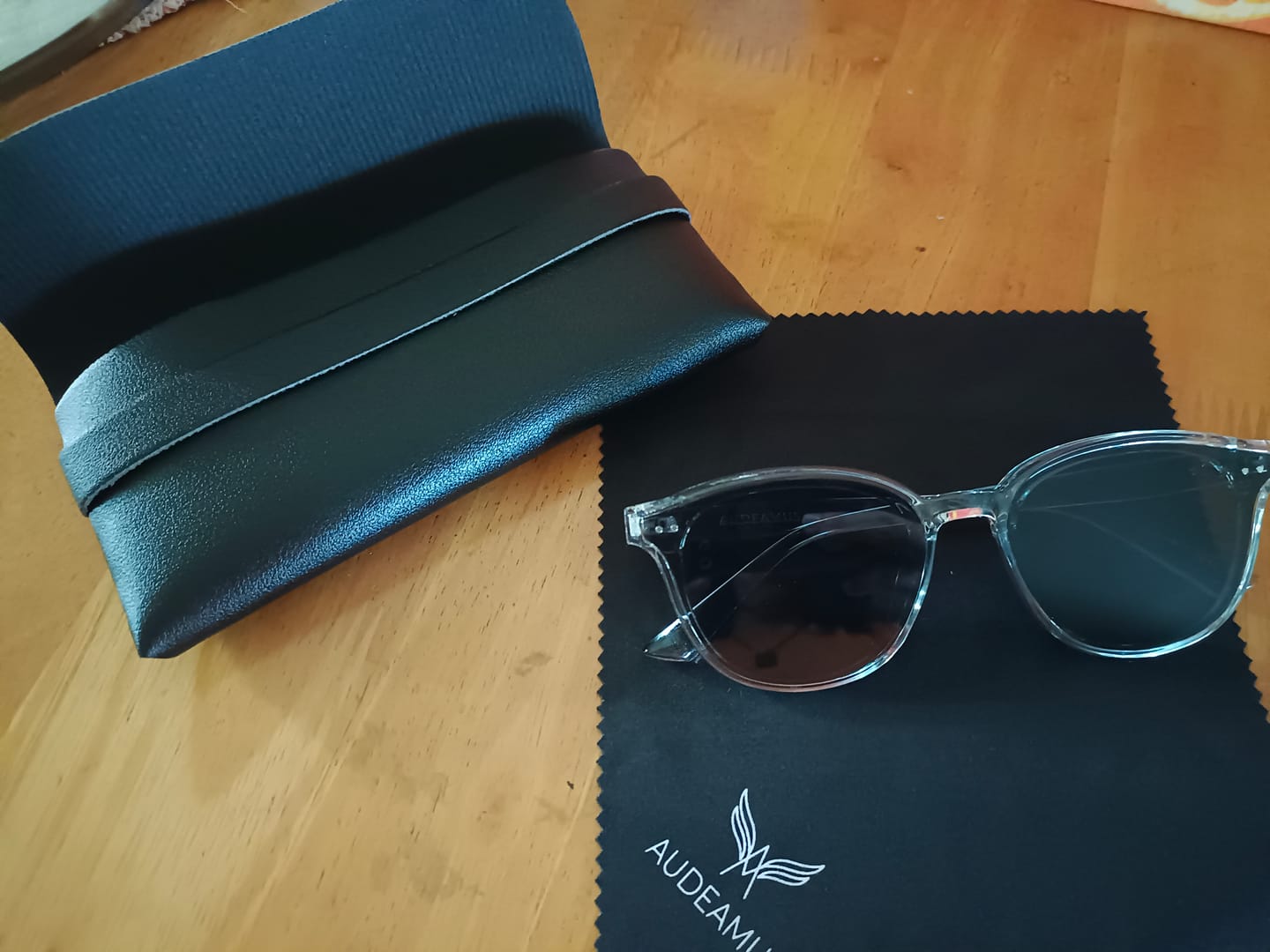 Customer photo review of Owen Square Framed Sunglasses