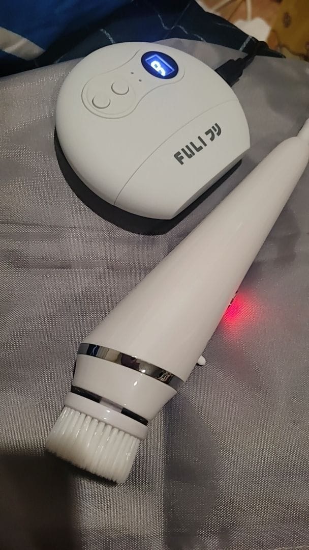Customer photo review of เครื่องล้างหน้าไฟฟ้าโซนิค | FULI Sonic Facial SPA Cleansing Brush