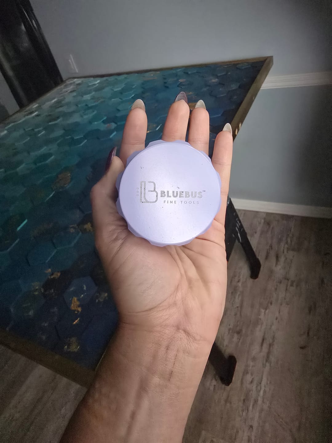 Customer photo review of GAC 2.5" Ceramic Grinder Light Purple