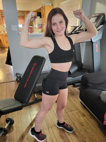 Customer photo review of Cora Sports Top