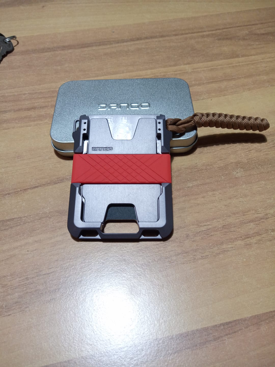 Customer photo review of M1 MAVERICK™ WALLET - SPECIAL EDITION - SLATE GREY - SINGLE POCKET LEATHER