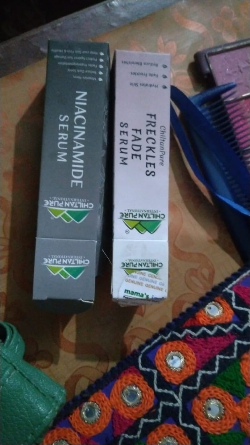 Customer photo review of Niacinamide Serum - Strengthens Skin's Barrier & Boosts Skin's Immunity