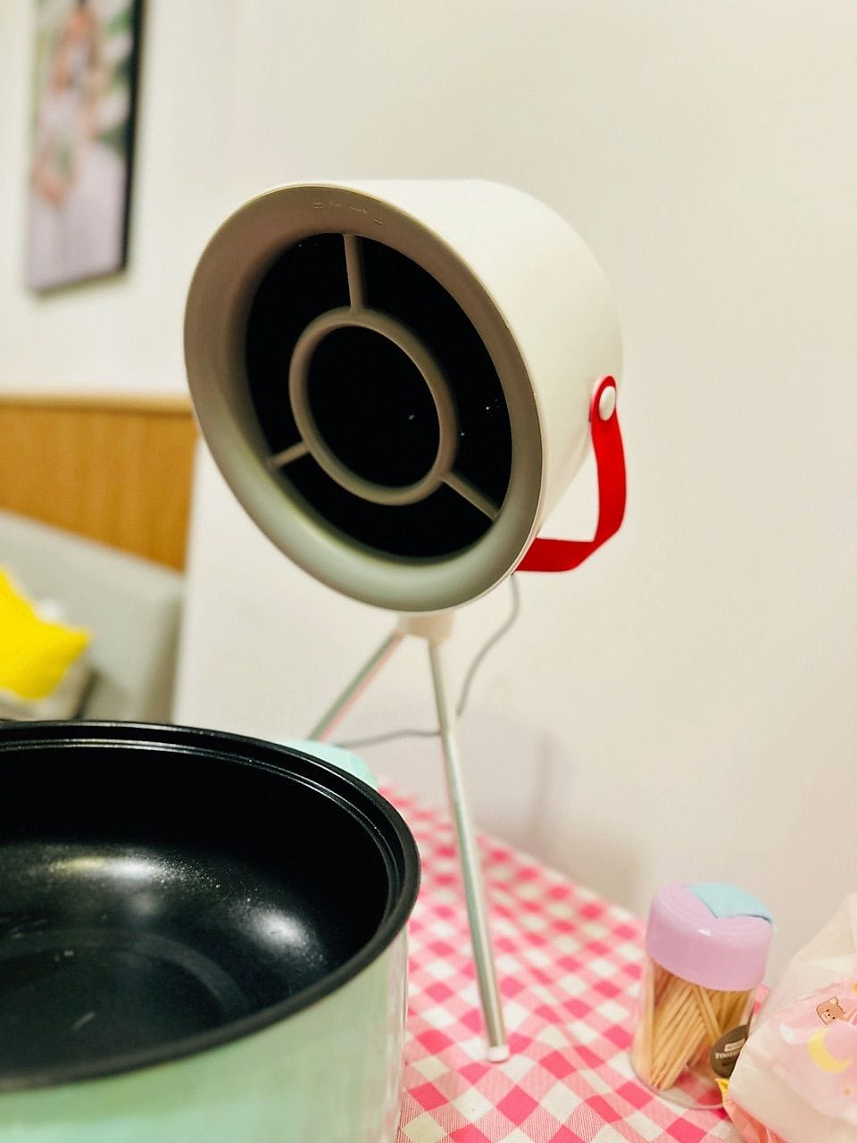 Customer photo review of เครื่องดูดควันไฟฟ้าแบบพกพา | Portable Electric Cooker hoods