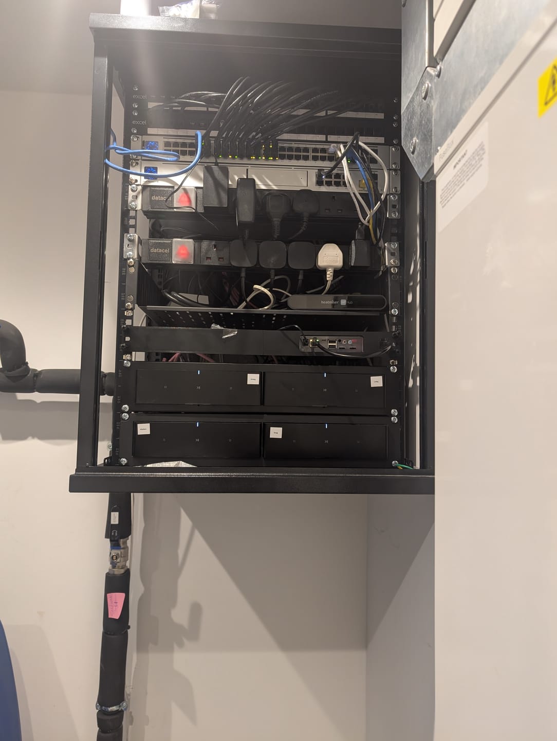 Customer photo review of Home Assistant Yellow Rack Mount (Modular)