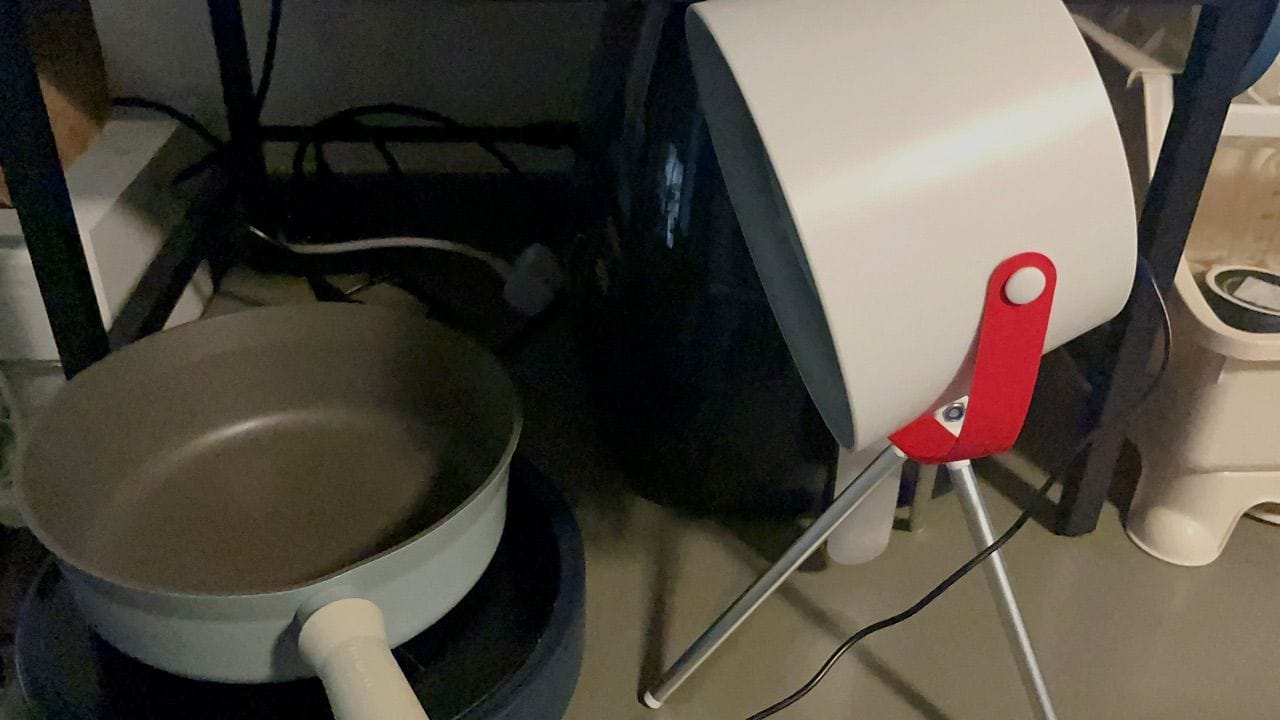 Customer photo review of เครื่องดูดควันไฟฟ้าแบบพกพา | Portable Electric Cooker hoods