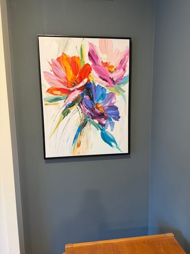Customer photo review of Modern Abstract Painting #ABAV486