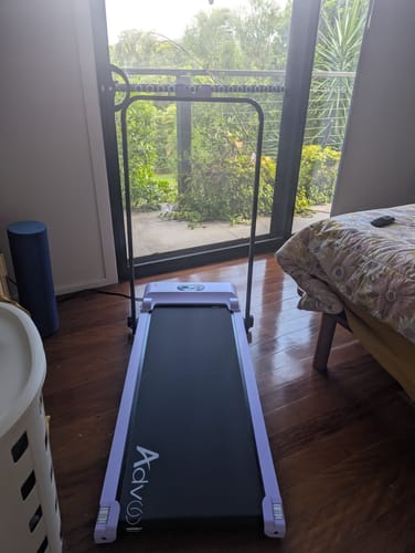Customer photo review of Advwin Walking Pad Treadmill Fitness Foldable
