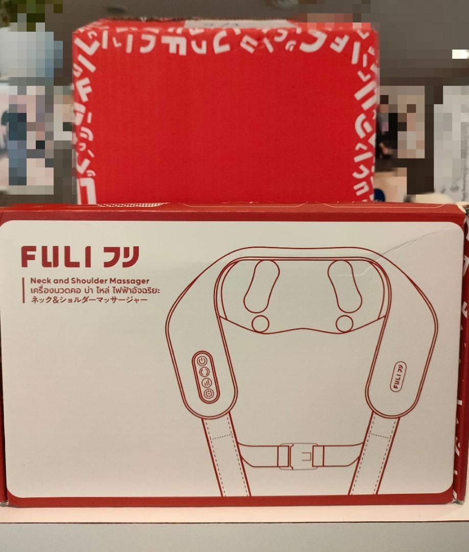 Customer photo review of เครื่องนวดคอ บ่า ไหล่ ไฟฟ้า | Neck and Shoulder Massager