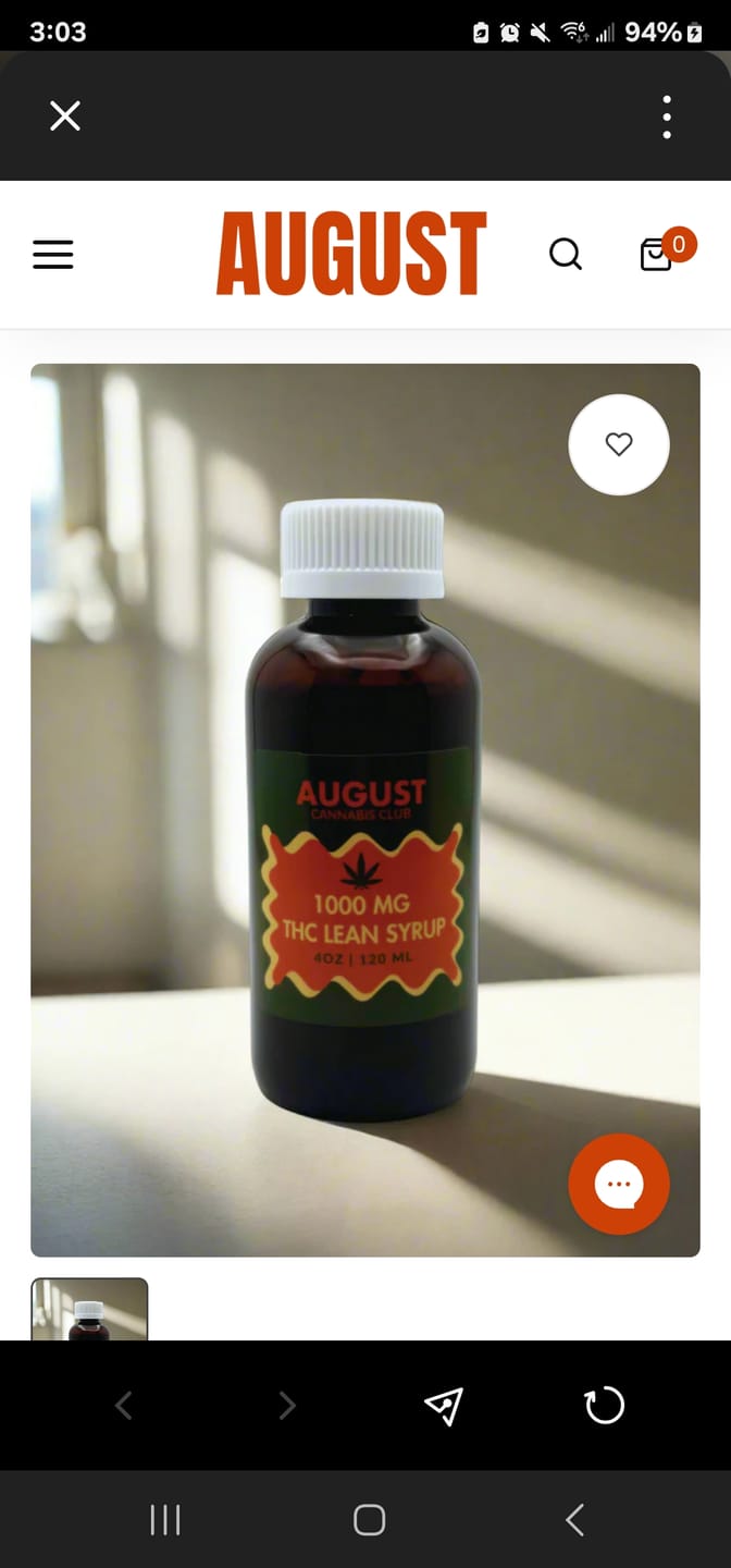 Customer photo review of Nano THC Syrup