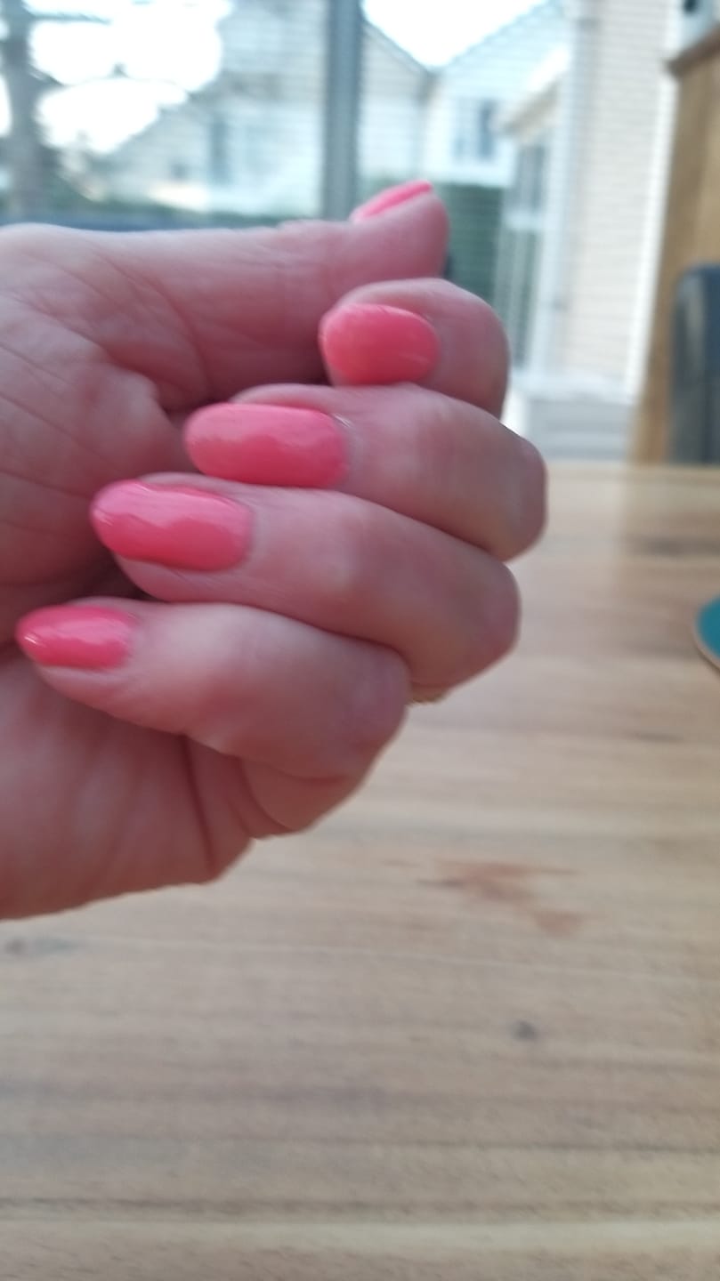 Customer photo review of Sweet Makeup Dipping Powder