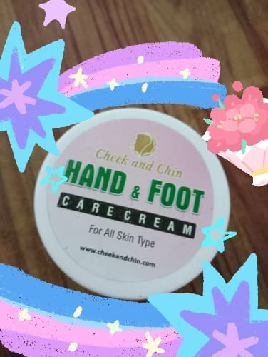 Customer photo review of Hand and Foot cream