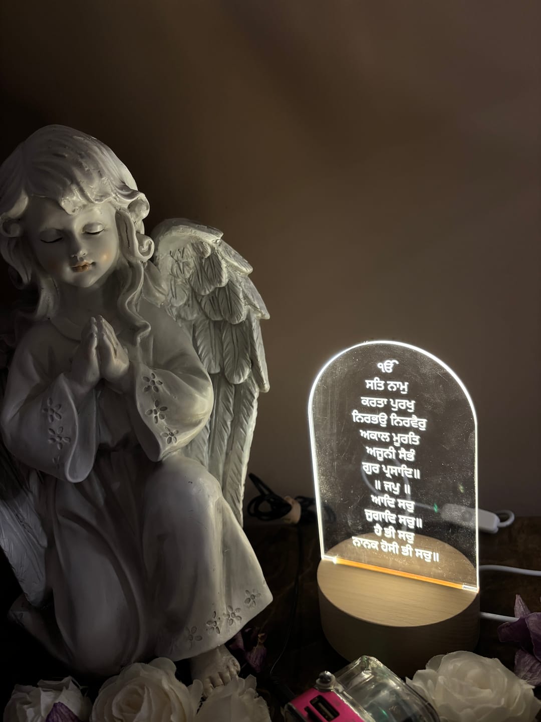 Customer photo review of Mool Mantar Lamp