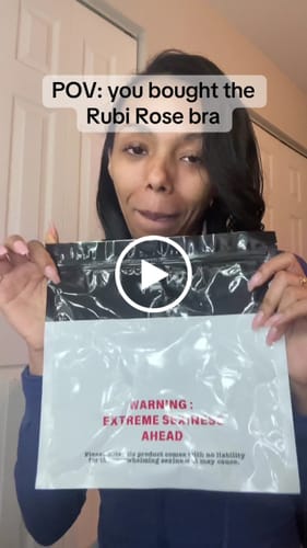 Customer video review of PBL PUSH-UP BRA