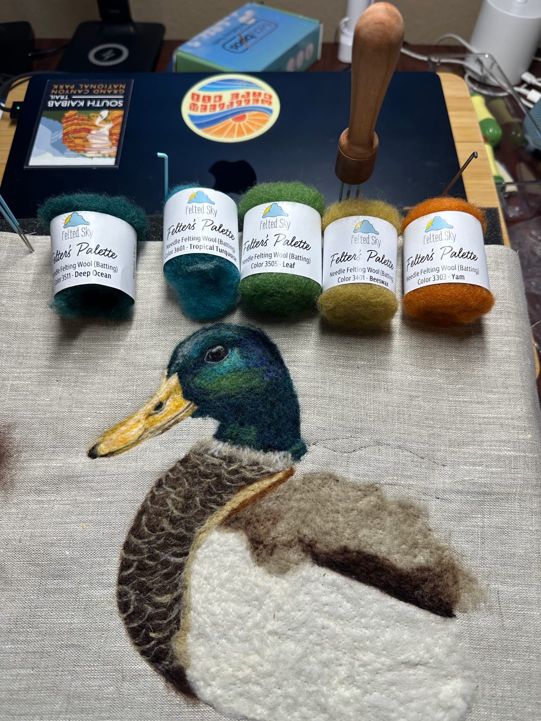 Customer photo review of Felter's Palette - 1/8 oz.