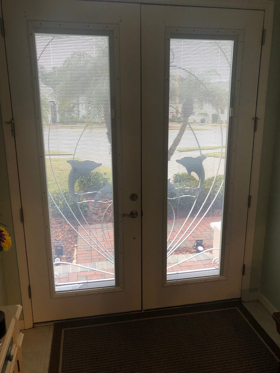 Customer photo review of Raise & Lower Blinds Glass and Frame Kit (Tall Full Lite)