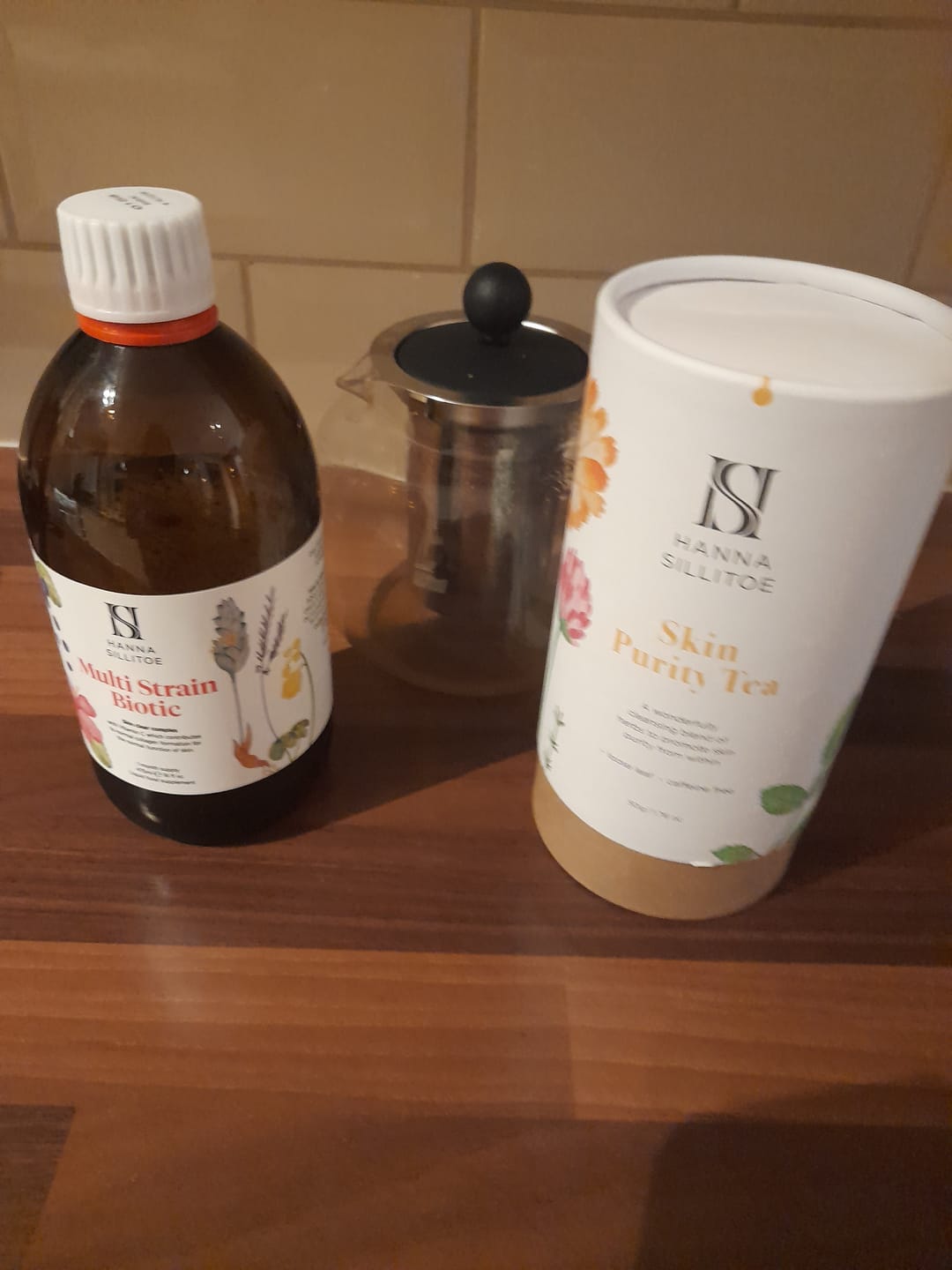 Customer photo review of Skin Purity Tea