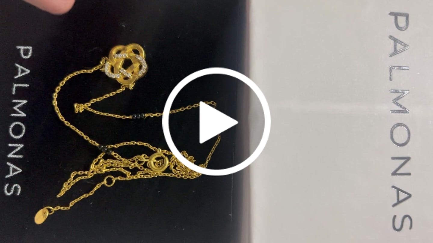 Customer video review of Iravati Diamond Mangalsutra | BIS Hallmarked | 18k Gold Vermeil