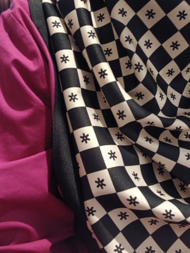 Customer photo review of Monogram Square (Black)