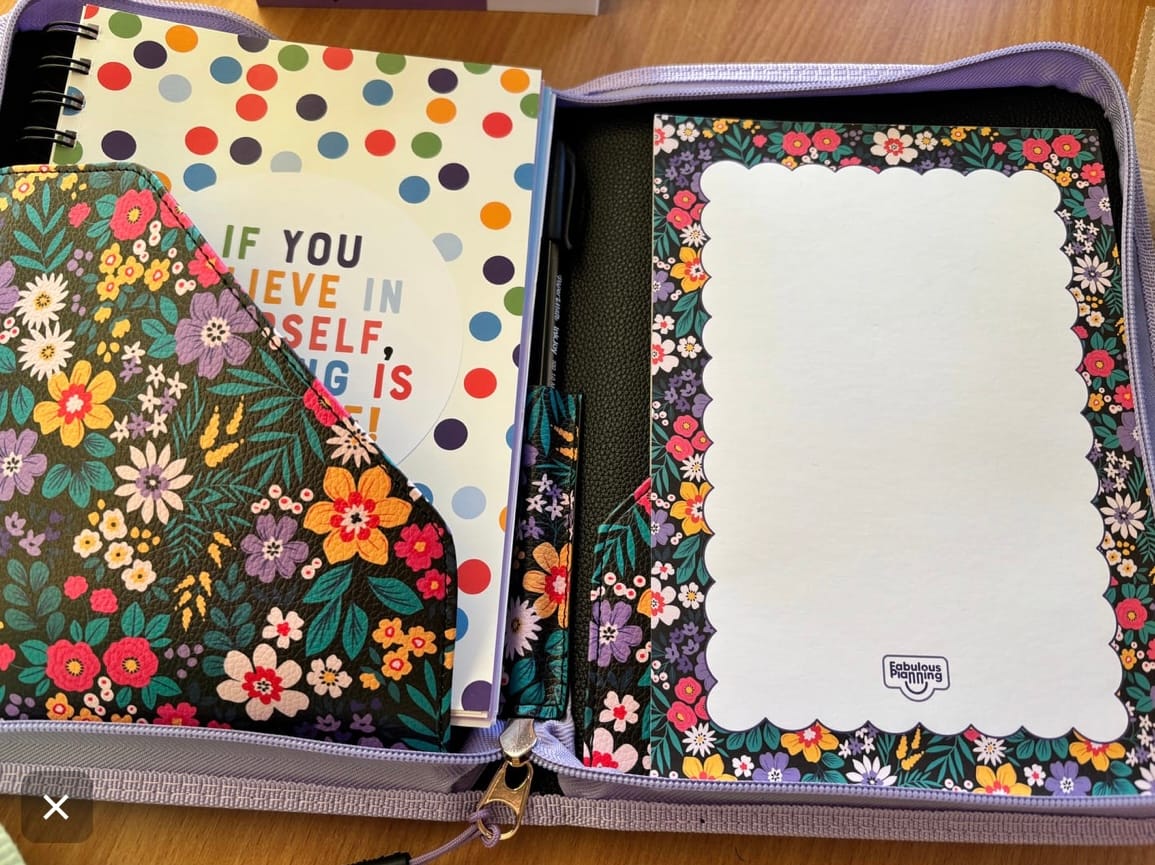 Customer photo review of A5 Folio - Floral