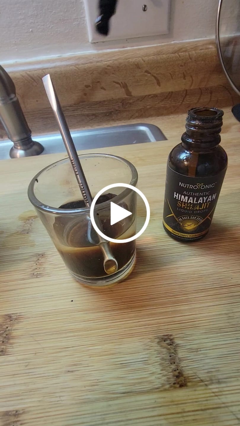 Customer video review of Authentic Himalayan Shilajit® Liquid Drops