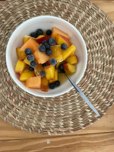 Customer photo review of Bowl Sakura Plain White De Porcelana Diametro 13 Cms