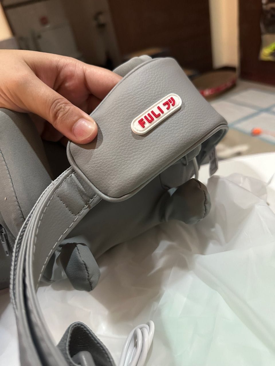 Customer photo review of เครื่องนวดคอ บ่า ไหล่ ไฟฟ้า | Neck and Shoulder Massager