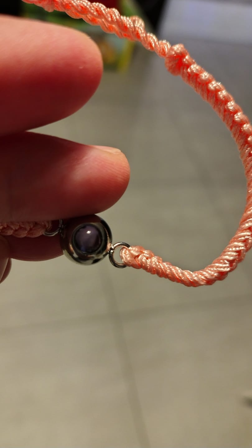 Customer photo review of Brățară foto personalizată