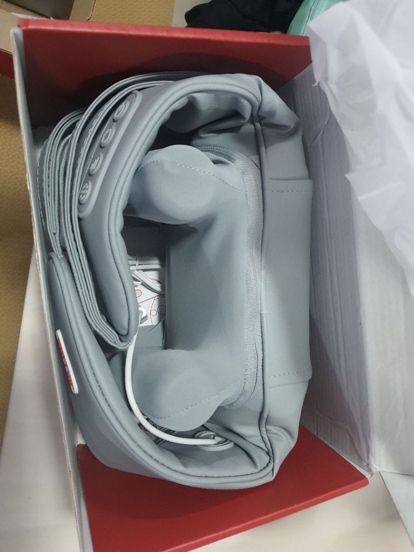 Customer photo review of เครื่องนวดคอ บ่า ไหล่ ไฟฟ้า | Neck and Shoulder Massager