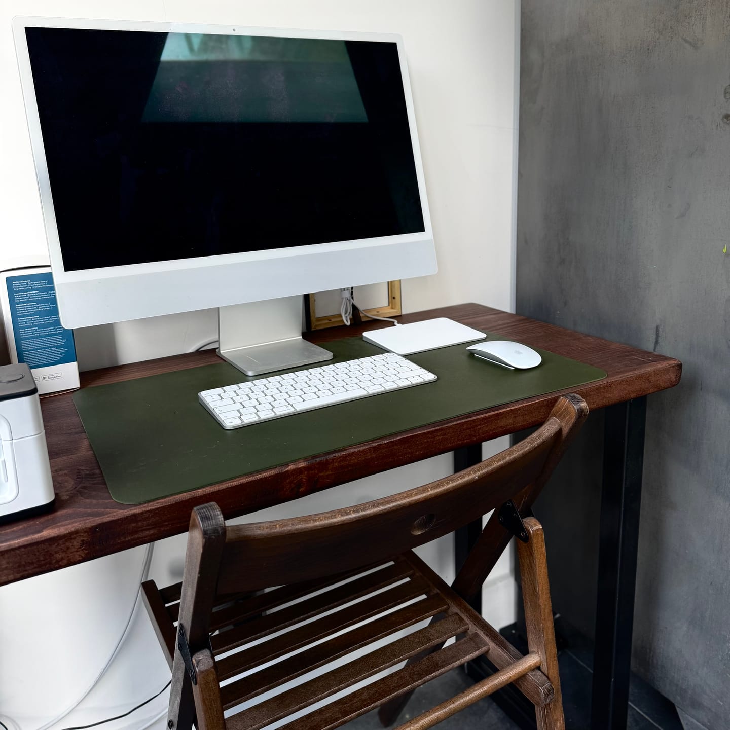Customer photo review of Chucky Industrial Desk