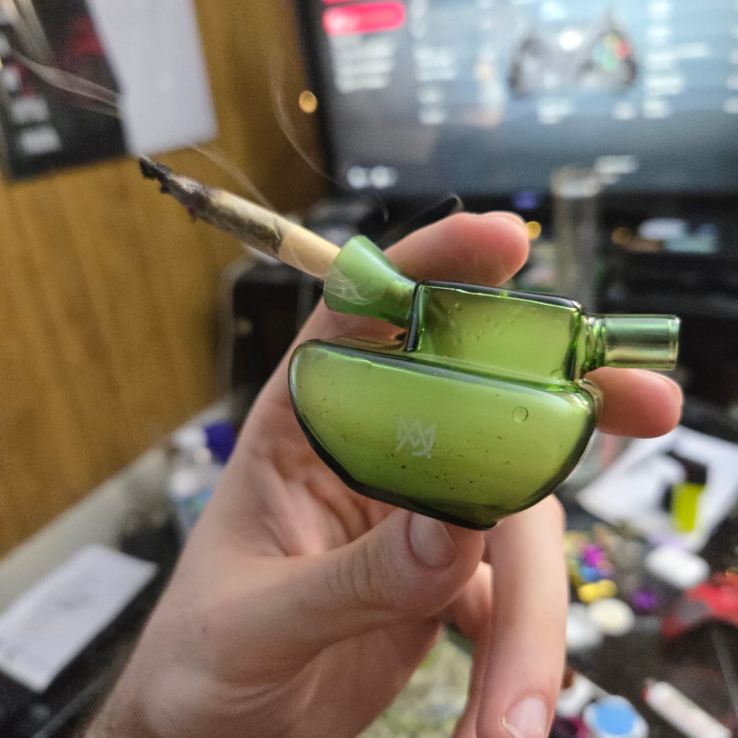 Customer photo review of Commander Blunt Bubbler