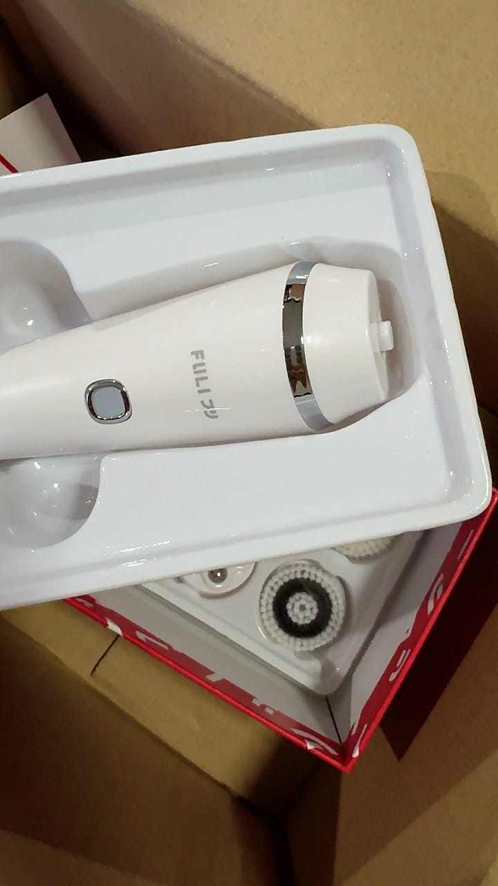 Customer photo review of เครื่องล้างหน้าไฟฟ้าโซนิค | FULI Sonic Facial SPA Cleansing Brush