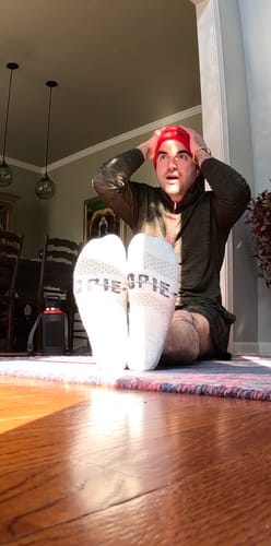 Customer photo review of Knestknit x Opie Way No-Show Sock