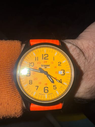 Customer photo review of P67 Officer Pro GunMetal Orange