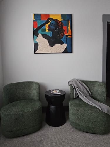 Customer review photo for Colorful Painting #CA111