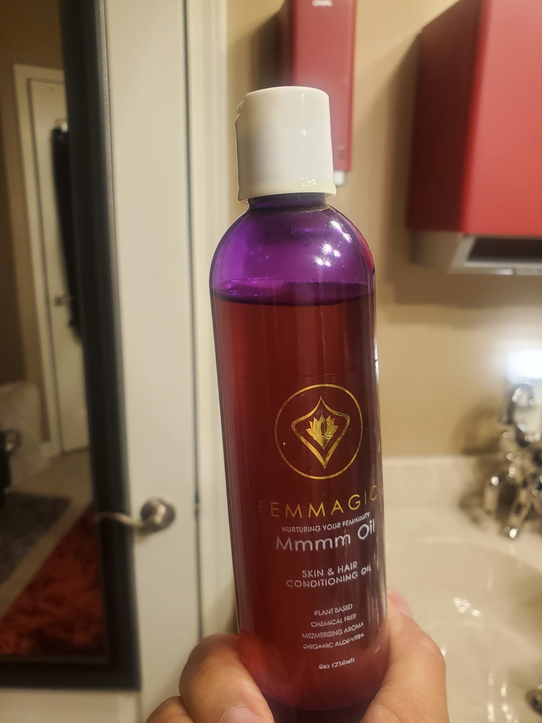 Customer photo review of Mmmm Oil