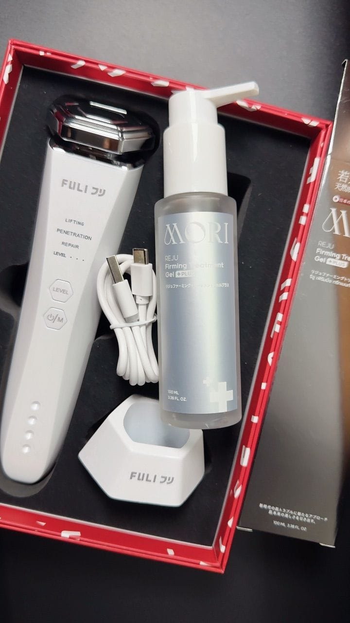 Customer photo review of Re-Aging เครื่องยกกระชับใบหน้า ด้วยคลื่นความถี่วิทยุสลายไขมัน Ultra RF/EMS | Re-Aging Ultra RF/EMS Skin Tightening Device