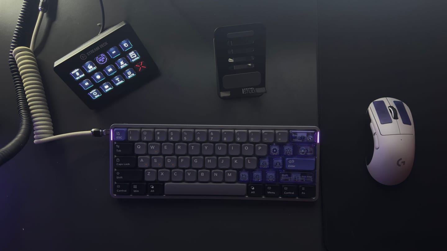 Customer photo review of NuPhy Air60 HE Klavye (Manyetik Switch / HE)