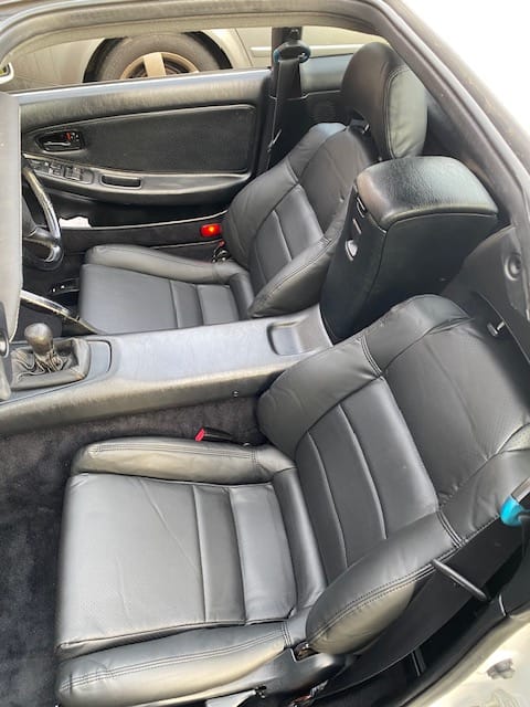Customer photo review of MR2Heaven Heavy Duty Premium OEM+ Leather/Alcantara Seat Covers [Heated Seats Available]