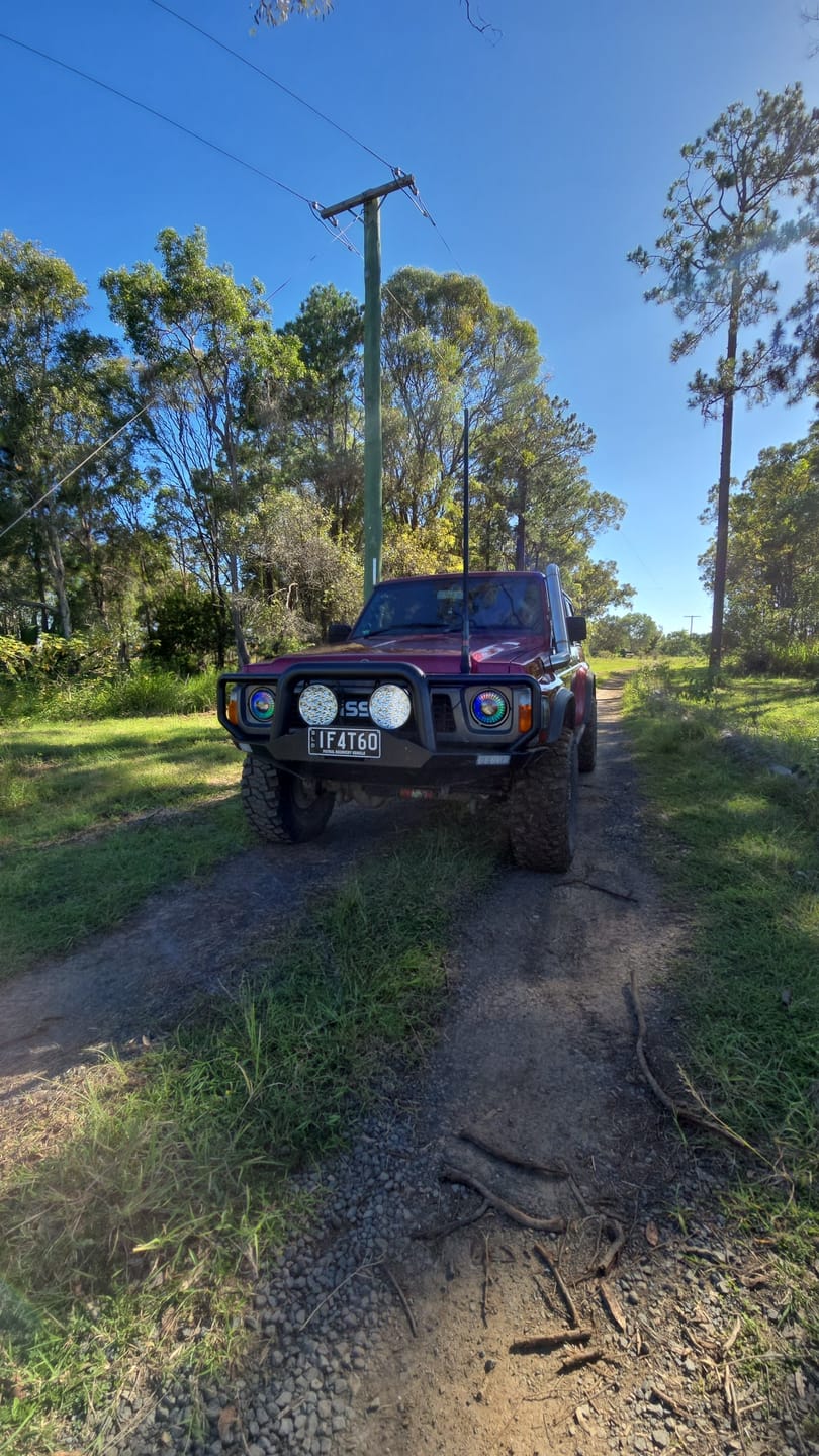 Customer photo review of 7" 'Firewheel' LED Colour Chasing Headlights