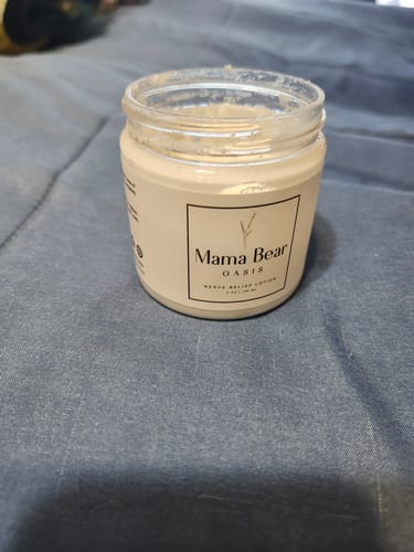 Customer photo review of Mama Bear Pregnancy Lotion