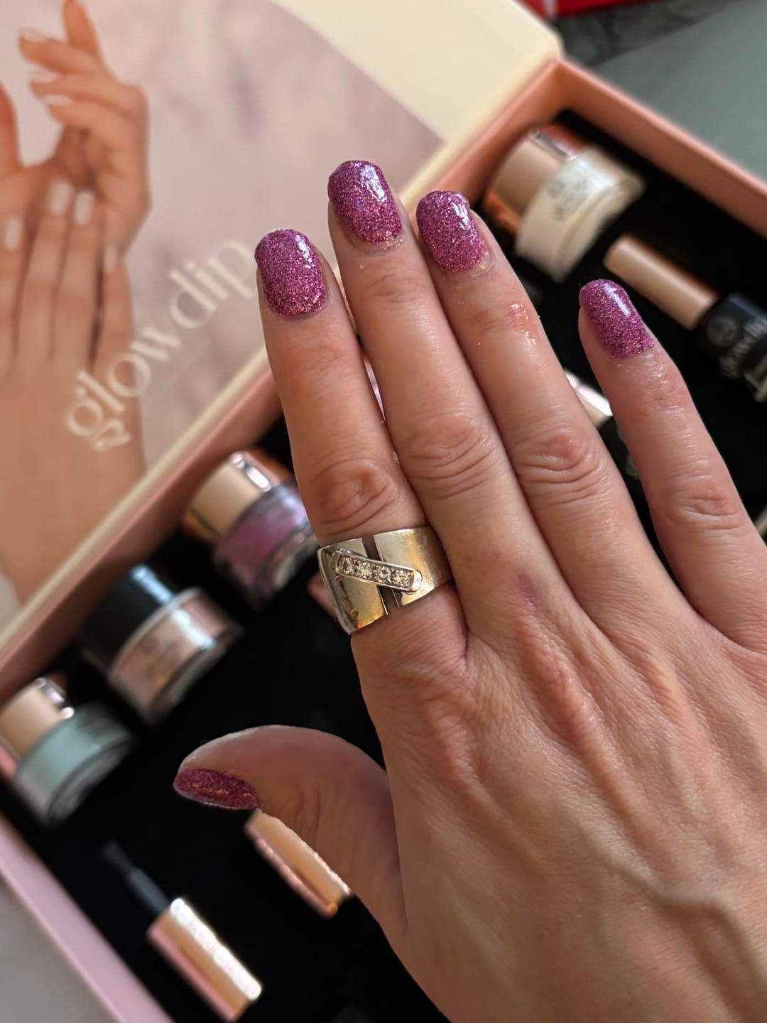 Customer photo review of Princess Dipping Powder