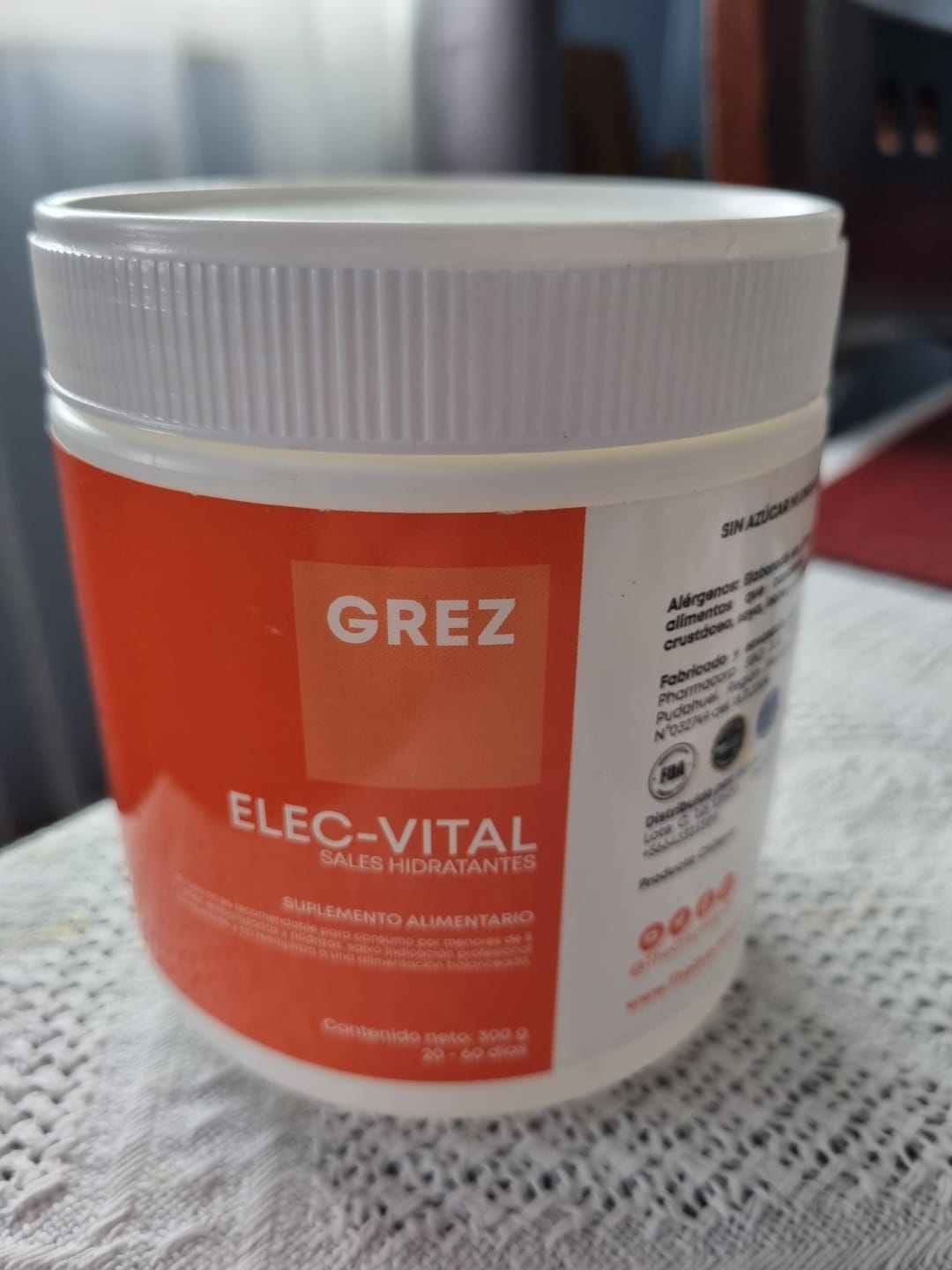 Customer photo review of ELEC-VITAL - Minerales electrolitos / Polvo 300g