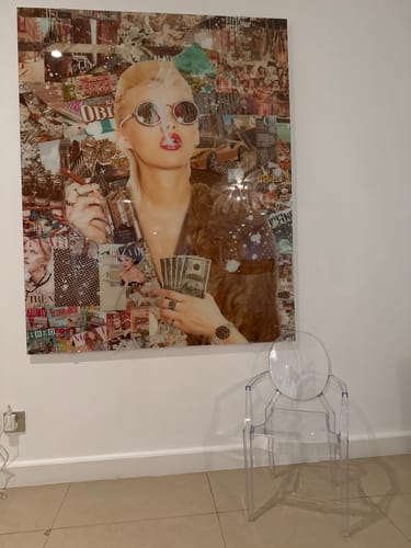 Customer photo review of Kids Chair Acrylic Pc-099C