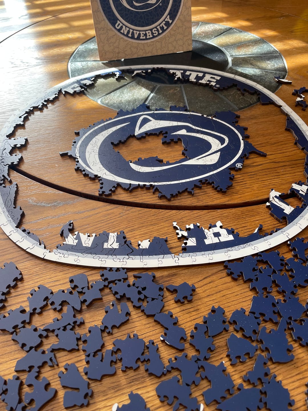 Customer photo review of Penn State University - Wooden Puzzle