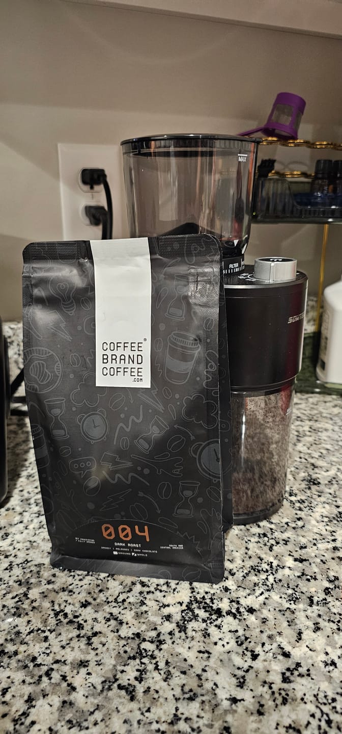 Customer photo review of Dark Roast Coffee