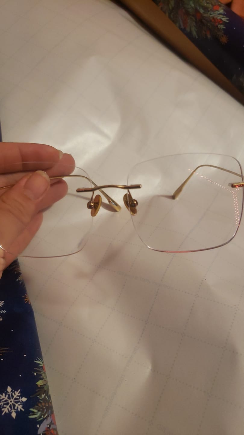 Customer photo review of Olivia Eyeglasses