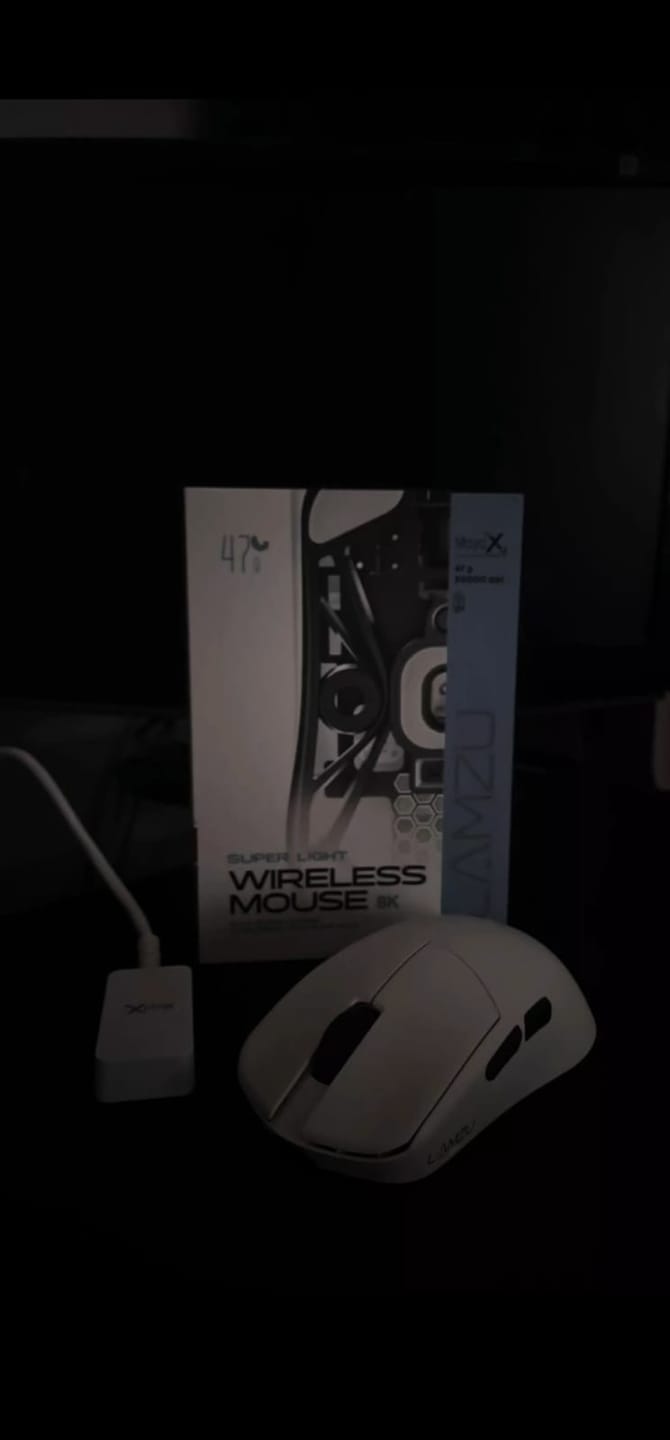 Customer photo review of Lamzu Maya X Wireless Mouse