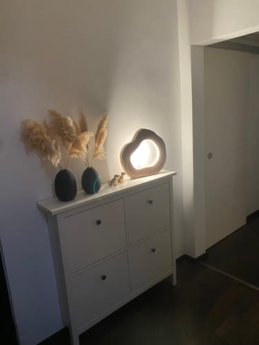 Customer photo review of Baumscheibe Tischlampe NATURA LED mit integriertem LED-Band