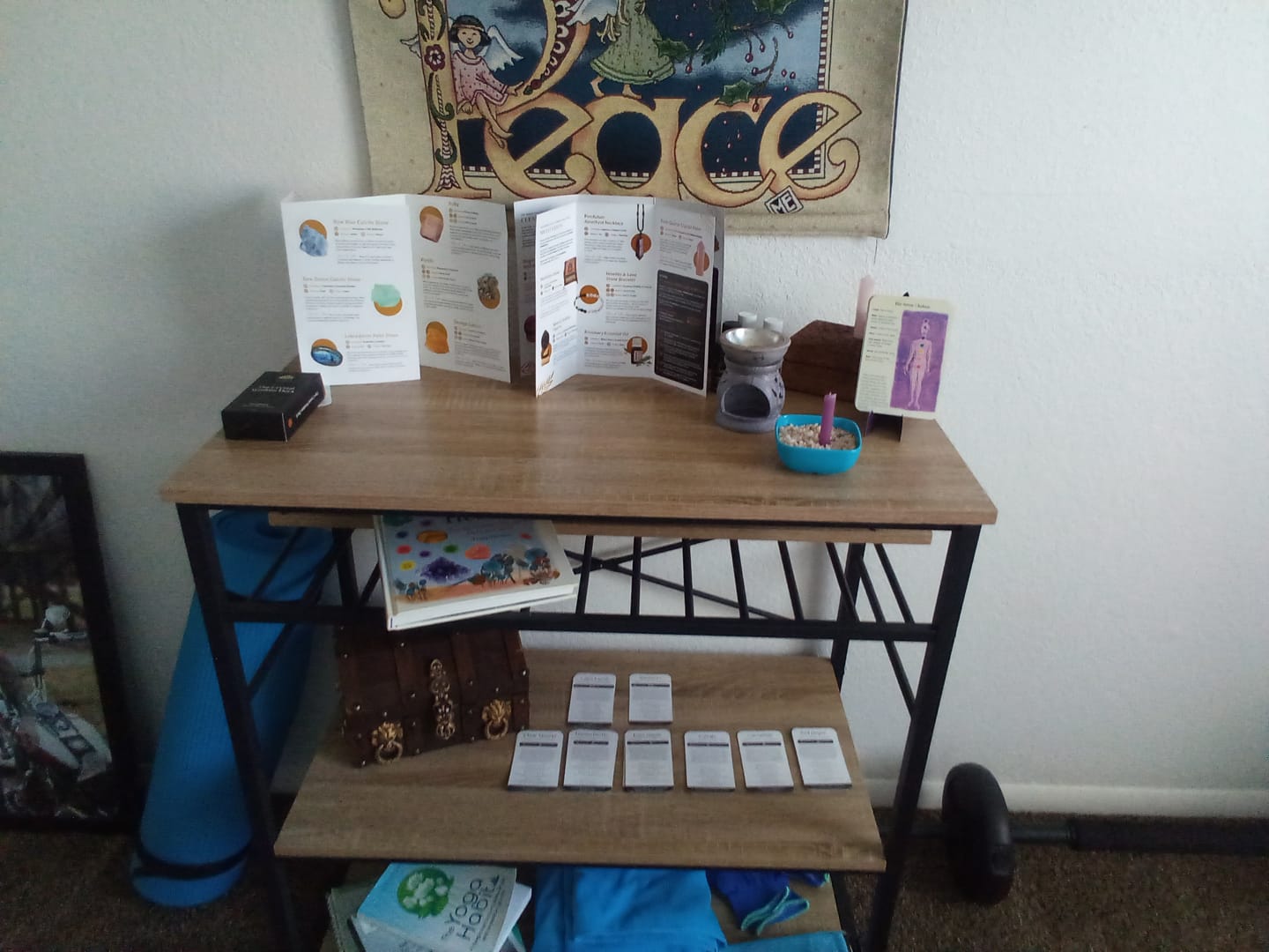 Customer photo review of The Crystal Wisdom Card Deck